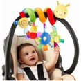 thumbnail image 1 of 1 pc Spiral Shaped Baby Toy Stroller Accessories for Cribs and Strollers Plush Toys Birthday Gifts-WELLNGS, 1 of 5