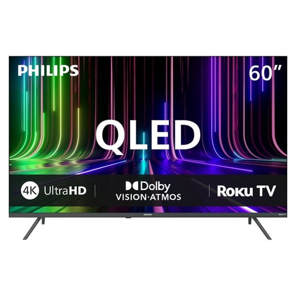 Philips 60" 7900 Series 4K UHD QLED Roku Smart TV 60PUL7975/F6 - Open Box