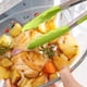 thumbnail image 4 of Juego de utensilios de cocina de 2 piezas, utensilio de silicona con mango de acero inoxidable, herramientas de cocina antiadherentes, 4 of 5