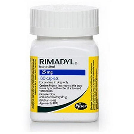 Rimadyl (carprofen) for Dogs, 25 mg