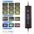 thumbnail image 2 of LED Grow Light Strip for Indoor Plants, Plant Growing Lamps Red Blue Spectrum for Seed Starting with Remote Control, 36W, 180 LEDs, Auto On / Off Timer, 10 Dimmable Levels, 4 Pack (Full Spectrum), 2 of 7