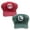 Red+Green, variant on 2PCS Wario Waluigi Hat for Adults Kids Bros Costume Cap Vintage Wash Style Beret
