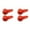Red(4), variant on 4Pcs 1/4 Cup Scoop - Korean Short Handle Measuring Spoons, Scale Design Coffee Measure Spoon, Food-Grade Plastic Scoop for Dry & Liquid Ingredients (Red+White)