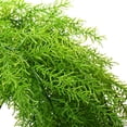 thumbnail image 3 of Artificial Hanging Plants 4pcs Artificial Fake Hanging Curly Seaweed Ferns Plant Faux Fake Hanging Plant Outdoor UV Resistant Plastic Plants (Ferns), 3 of 5