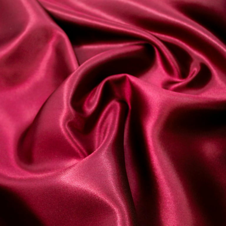 Red Satin Fabric 60 Inch Wide High Quality 