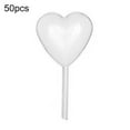 thumbnail image 2 of SPRING PARK 50Pcs 4ml Disposable Heart Round Shape Juice Squeezed Sauce West Point Decorative Special Flavor Dropper Liquid Dropper Pasteur Pipette for Chocolate Cupcakes and Strawberries, 2 of 7