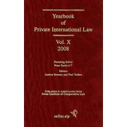 Yearbook of Private International Law, Volume X