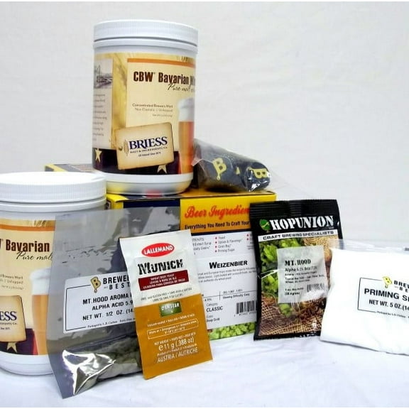 Brewer's Best Classic Beer Making Kit, Weizenbier 5 gal