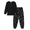 Black Moon, variant on Boys Pajamas Long Sleeve Henley Top and Pants Boys 2 Piece Pajama Set Sleepwear