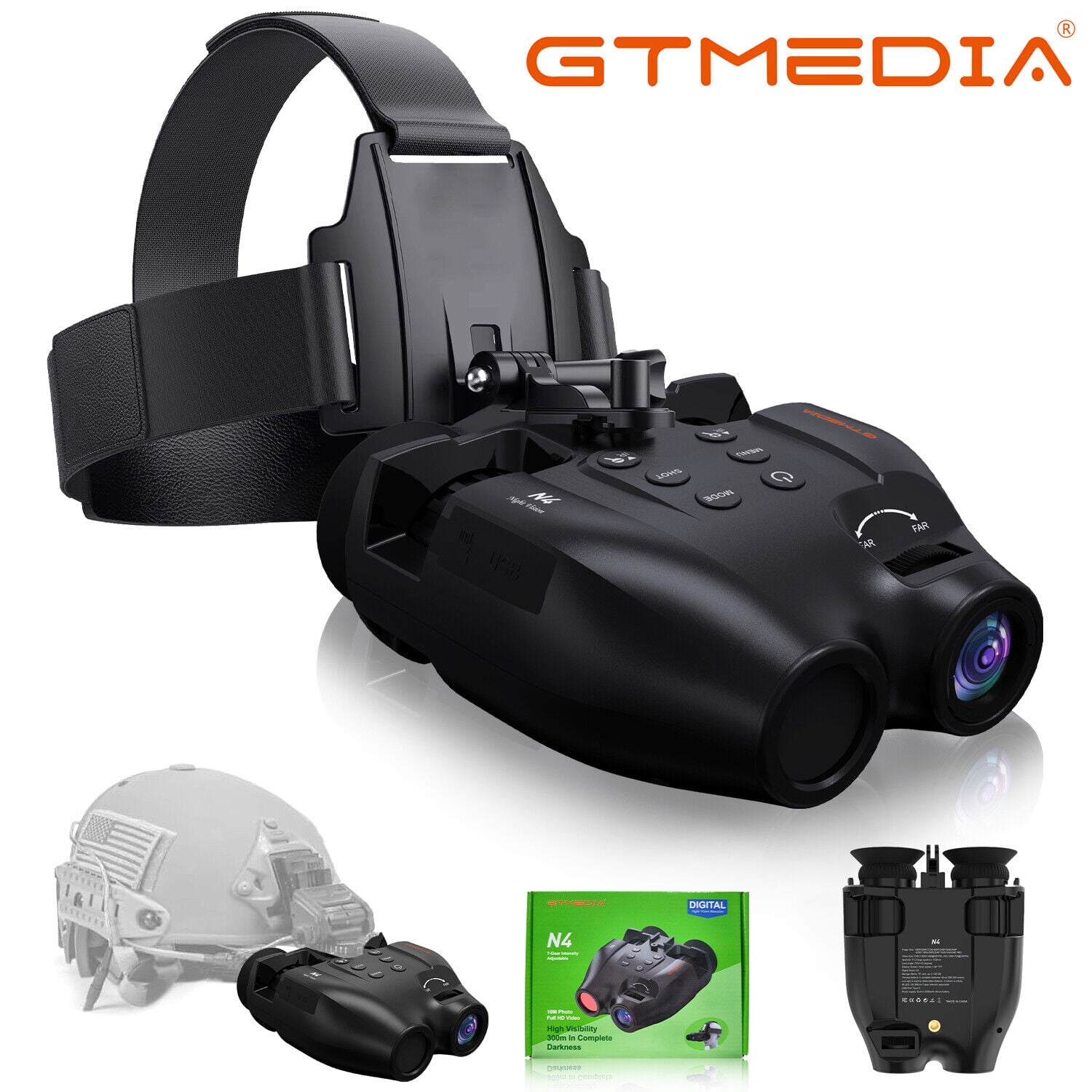 NIGHT FOX Nightfox 110R Night Vision Goggles, 7X