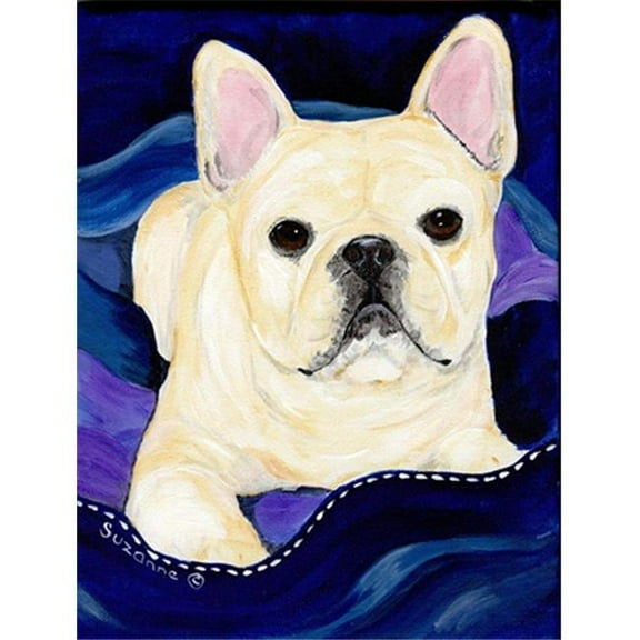 French Bulldog Flag Canvas - House Size
