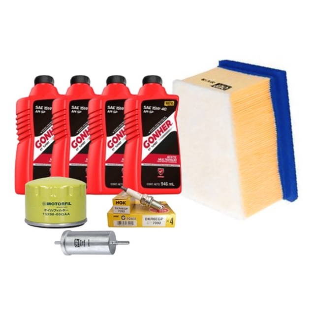 Kit De Afinacion Aprio 16v 2007 - 2010 1.6 L Gonher 15w40