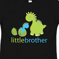 thumbnail image 4 of Inktastic Dinosaur Little Brother Green Boys Toddler T-Shirt, 4 of 5