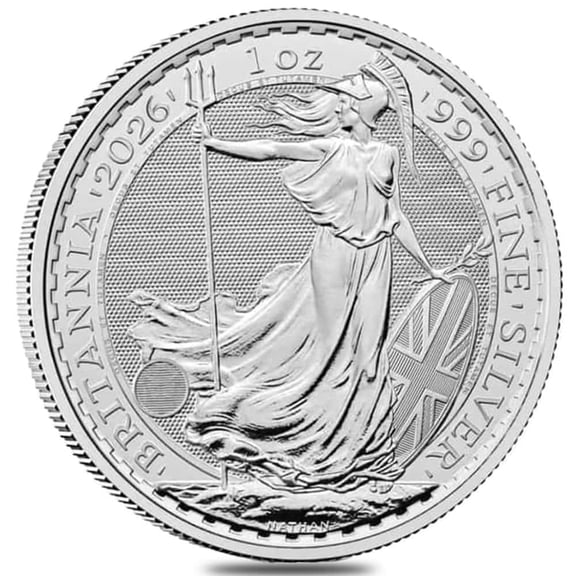 2026 Great Britain 1 oz Silver Britannia Coin BU