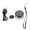 Silver, variant on Yajisi 3W 4Ω 5V Wireless Bone Conduction Speaker BT 5.3 Stereo Speaker with Suction Cup for Kitchen and Outdoors, Mini Portable Audio, 10 m / 32.8 ft Range, Black Edition