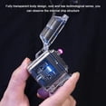 thumbnail image 2 of Tignapoo Windproof Arc Lighter with Built-in Lithium Battery, Waterproof Design, Multiple Colors Available (Red, Black, Orange, Blue), Compact and Lightweight for Outdoor Use, 2 of 6