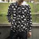 thumbnail image 3 of Sudadera con capucha y cremallera con diseño de dinosaurio y grafiti punk para hombre y mujer, sudadera con capucha y cremallera con estampado 3D, ropa de calle de moda, abrigos, 3 of 5