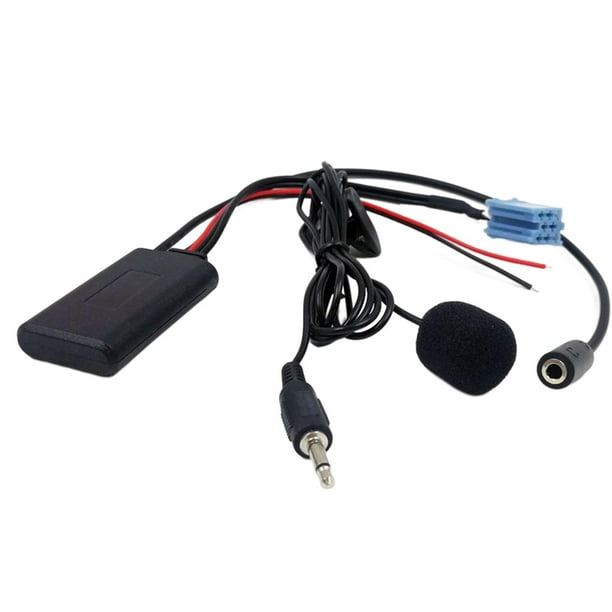 Bluetooth Adaptateur avec Microphone pour le système d'autoradio d