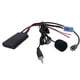 thumbnail image 1 of Cable de auxiliar 5.0 con micrófono, cable de radio de coche para radio para, 1 of 6