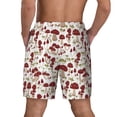 thumbnail image 4 of Goofa Mushroom Printed Men's Swim Trunks Board Shorts Quick Dry Mens Swimming Trunks with Compression Liner,Breathable Fit Hawaii Beach Shorts-3X-Large, 4 of 9