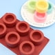 thumbnail image 4 of Cateissary Tazas de silicona para magdalenas, molde antiadherente resistente al calor, bandeja Flexible para magdalenas, molde para freidora de Herramientas y accesorios para hornear, 4 of 6