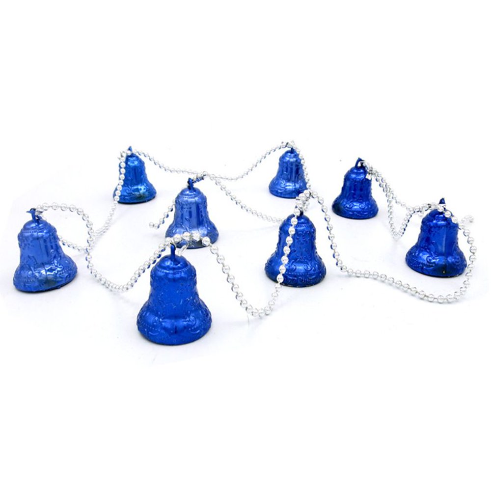 Machinehome Best Choice 1.3M 8bells 3.5CM String of Decorative Christmas Bells for christmas