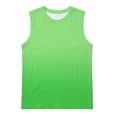 thumbnail image 2 of FAOWME Kids Boys Tank Top Sleeveless Crew Neck Solid Color Comfortable Breathable Loose Fit Tees For Casual Daily Wear,Light Green,11-12 Years, 2 of 4
