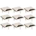 thumbnail image 2 of 100pcs Rivets, Square Pyramid Punk Rivets for Bracelets, Clothing, Handbag Leather Rivet Punk Rivet with 4 Claw Metal Studs, 2 of 7