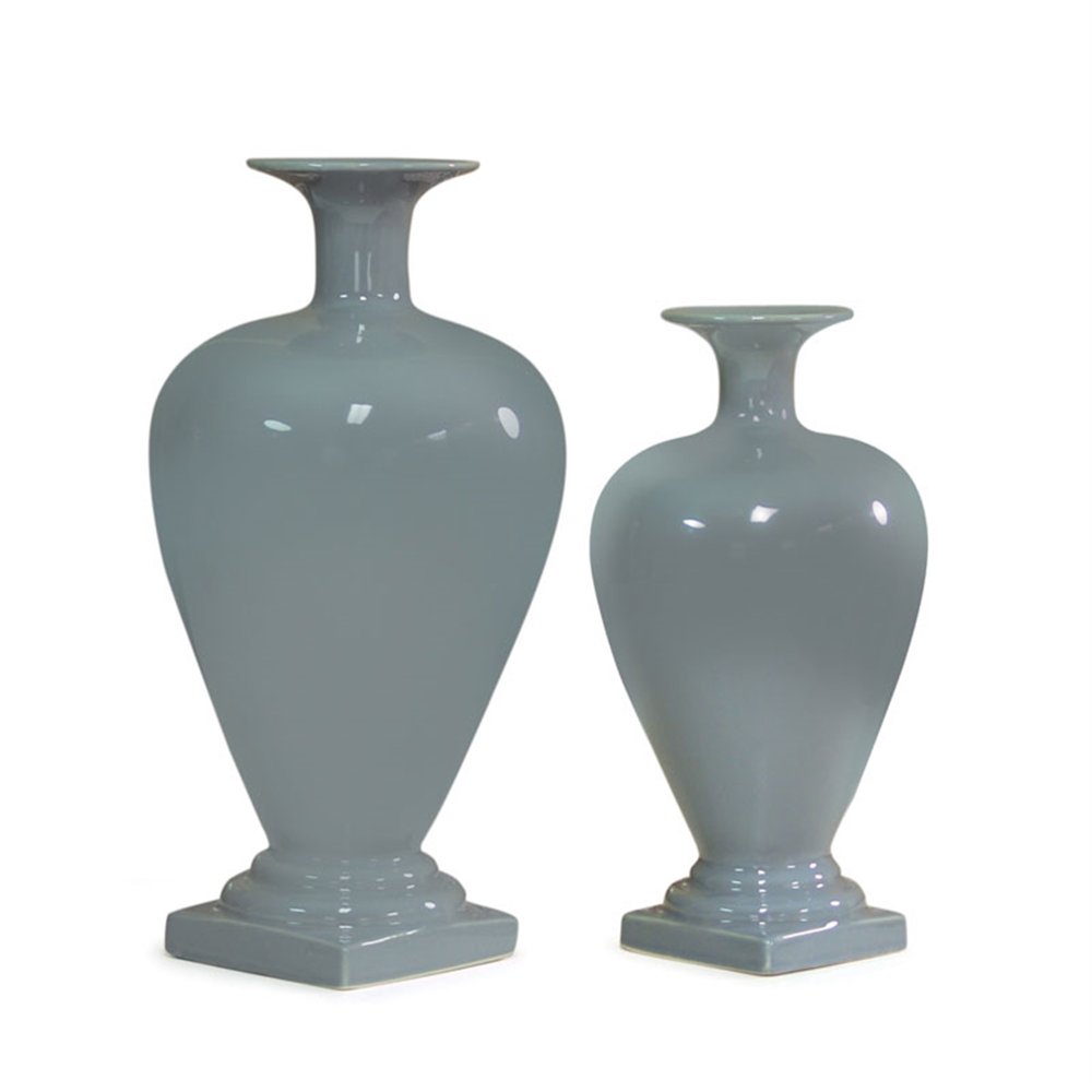 Vase (Set of 2) Ceramic 12", 15"H