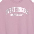 thumbnail image 3 of Instant Message - Overthinkers University - Women's Racerback Tank Top, 3 of 6