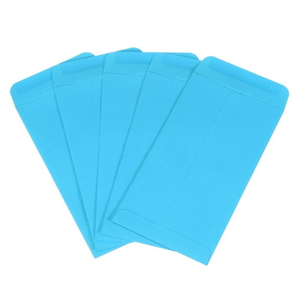 50 Piezas de Sobres de Invitación, Sobres de Tarjeta de 3.5 x 6.5 Pulgadas para Tarjetas de Felicitación, Invitaciones de Boda, (Azul Oscuro)