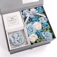 thumbnail image 4 of Boc Eye-catching Flower Gift Box Realistic Colorful Anti Fade Rose Soap Flower Box for Festival, 4 of 10