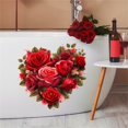 thumbnail image 7 of Valentine's Day Window Stickers Removable Wall Decals for Home Decor - Glass Door, Bathroom, Living Room Wall Art Decorations (1pc), 7 of 7