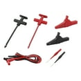 Test Probes Leads Brass PVC PA Multimeter Testing Leads Kit 30VAC?60VDC
