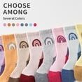 thumbnail image 6 of 8 Pairs Kids Toddlers Boys Girls Merino Wool Hiking Athletic Thermal Warm Winter Socks, 6 of 7