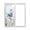 Turquoise, variant on Static Cling Non Adhesive Window Film, Turquoise Tulip Window Privacy Film Frosted, Spring Vintage Botanical Butterfly Floral Opaque Window Coverings for Small Windows, Home, 17.7 x 39.3 Inches