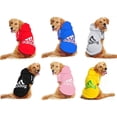 thumbnail image 4 of Sudaderas con capucha para perros grandes, prendas de vestir, suéter básico con capucha Adidog de forro polar, chaqueta de algodón, sudadera, abrigo de 3XL a 9XL para perros grandes (rojo, 9XL) Adepaton CJWUS-3541, 4 of 7