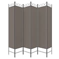 thumbnail image 2 of vidaXL 6-Panel Room Divider Anthracite 240x200 cm Fabric, 2 of 5
