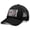 Black, variant on 250th Anniversary American 1776-2026 USA Plain Baseball Hat Curved Brim Sun Protection Cap