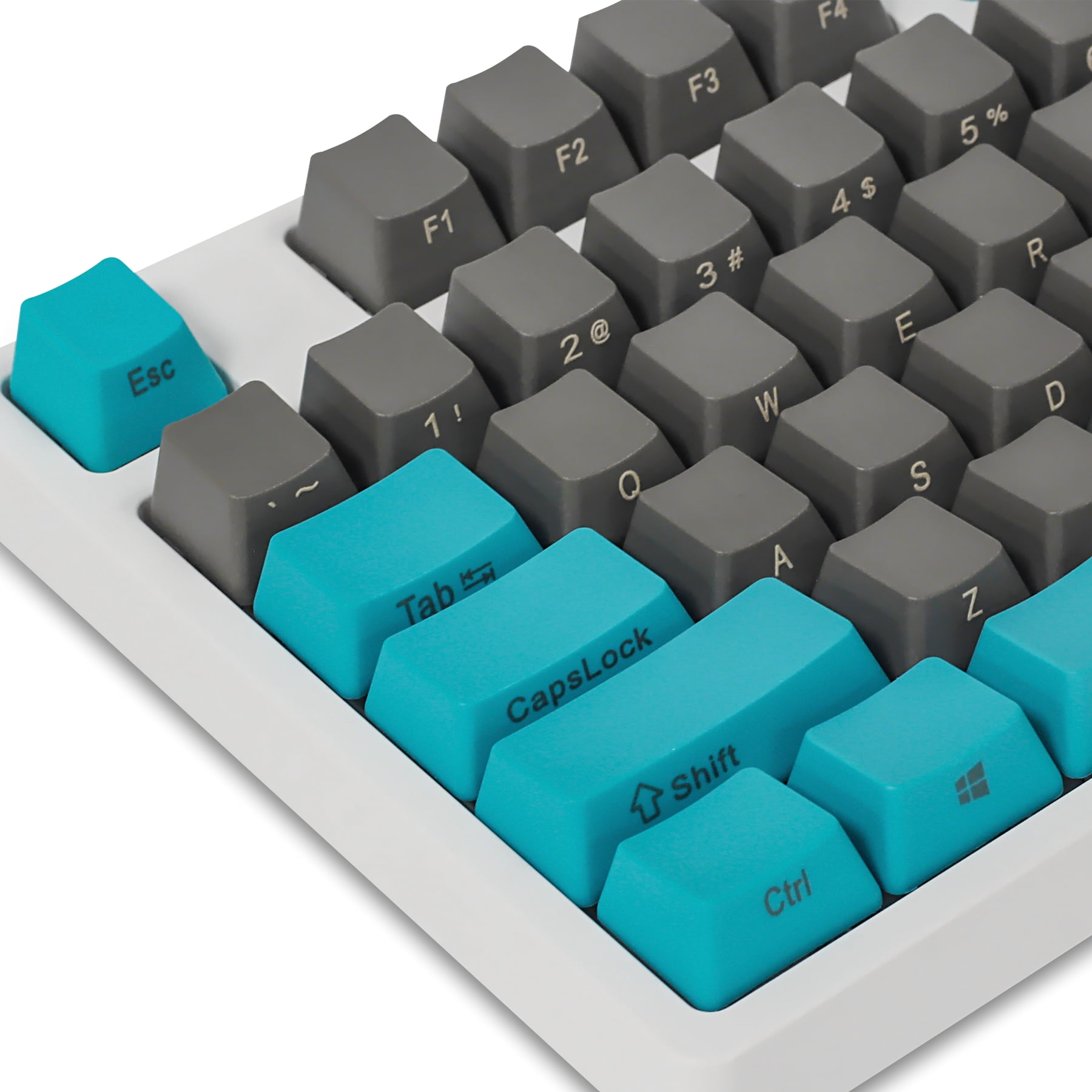 Hyssop PBT Keycaps Side Print Keyset Custom Keycaps OEM Profile for 108/104/87/61 MX Switches Mechanical Keyboard