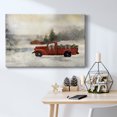 thumbnail image 6 of Red Barn Winter- Gallery Wrapped Canvas, 6 of 9