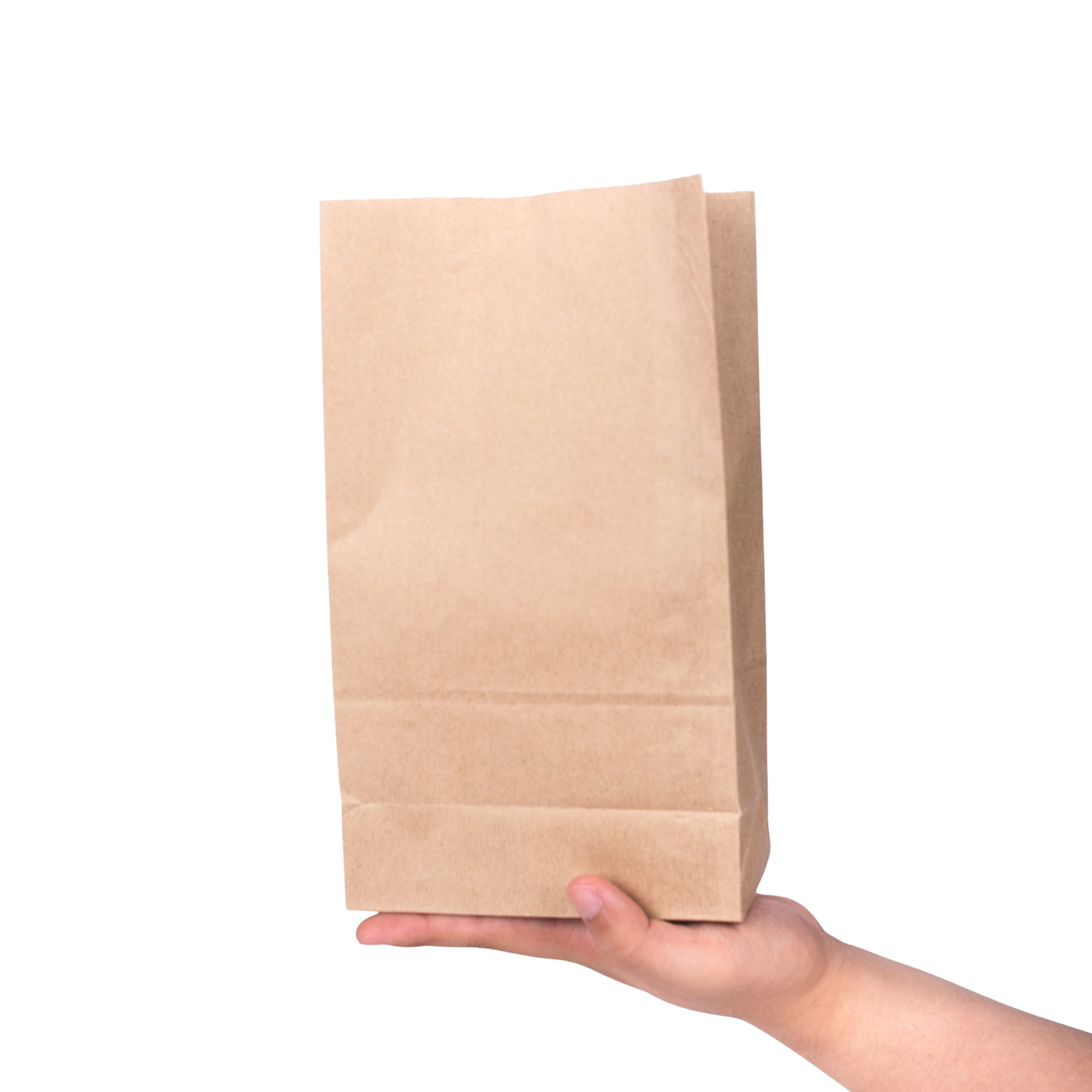 Kitchsy [8 lb - Pack of 1000] Premium Recyclable Paper Bags - Durable & Sustainable Grocery Totes for Shopping & Gifts - Responsibly Sourced & Stylish - Reduce Plastic Waste Now!