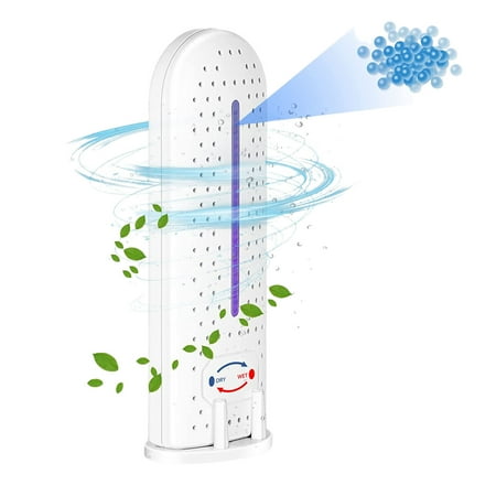 

Ksruee Dehumidifiers for Home | Wardrobe Shoe Cabinet Moisture Absorber | Ultra-Quiet Operation Air Dryer for Basement Bedroom Bathroom