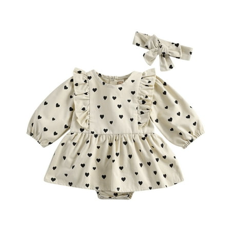 

Girl s Long Sleeve Lace Short Dress and Hairband Set