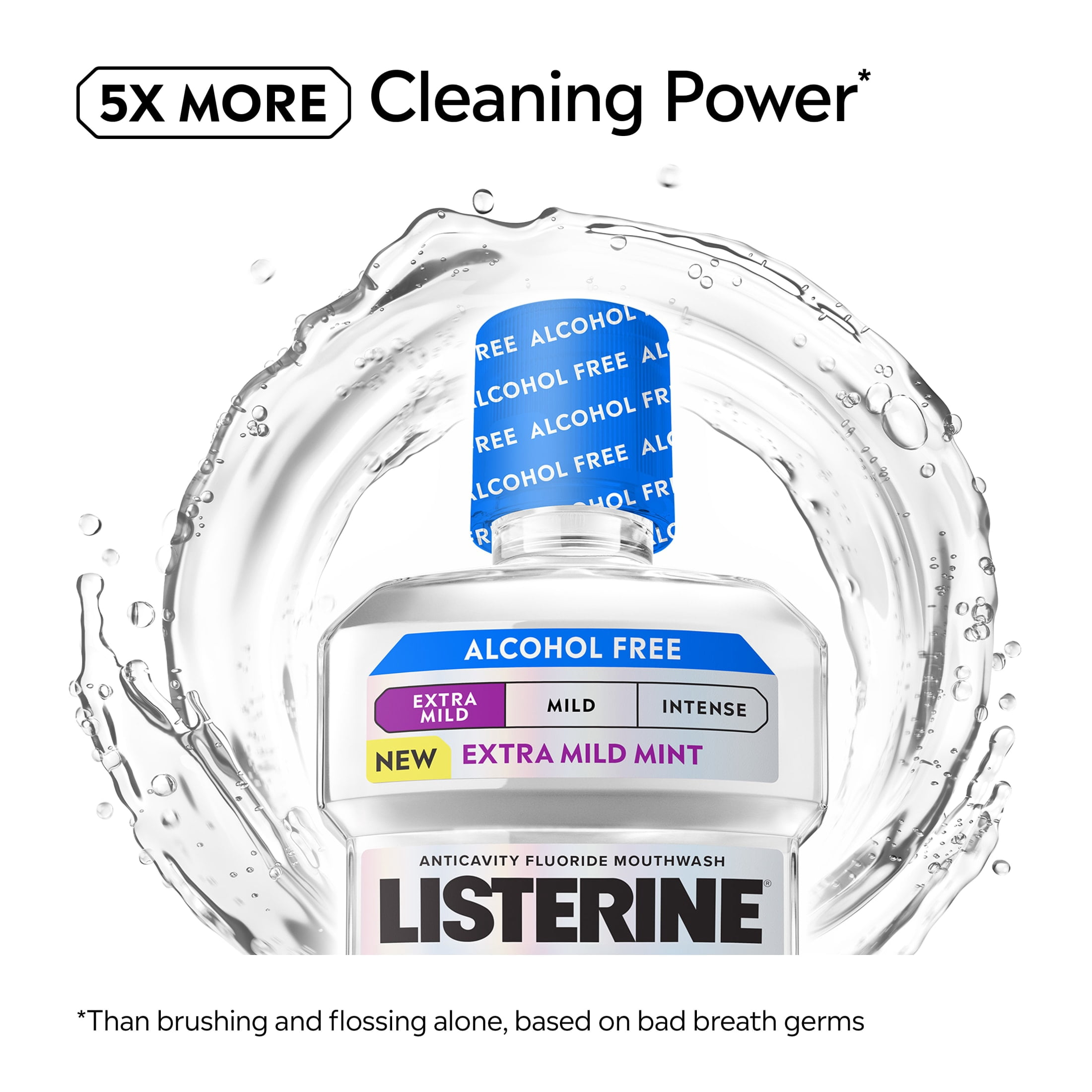 Listerine Total Care Alcohol Free Extra Mild 500mL