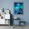 thumbnail image 7 of Diamond Art Kit for Adults, Aurora Wolves Moonlit Mountain Scenery Diamond Painting for Adults Beginners, DIY Diamond Art Painting Kits, 5D Diamond Painting Crafts for Home Decor 12x16 Frameless, 7 of 7