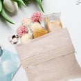 thumbnail image 4 of Linen Reusable Bread Bags, Oilproof Food Storage Bags for Homemade Sourdough Bread Sandwich, Drawstring Large Bakery Bag Eco-Friendly for Kitchen & Picnic, 11.8x15 Inch, 4 of 9