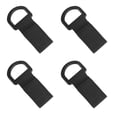 thumbnail image 1 of Correa de nylon Macarena 4 Piezas Cinturón Colgante Mosquetón Negro, 1 of 7