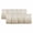 Beige, variant on Valances for Windows, Brown Beige Kitchen Curtains Valances 2 Pack for Living Room Bedroom Bathroom, Gradient Monochrome Modern Country Light Filtering Curtains Rod Pocket Valance 42"x12"