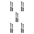thumbnail image 1 of QualitChoice GREENER Screwdriver Drill Bit Set Alloy Steel Handle Anti- for slip Bits High Precision Portable Screw Driver Hand Tool 65/70mm 2PCS 5Set, 1 of 6